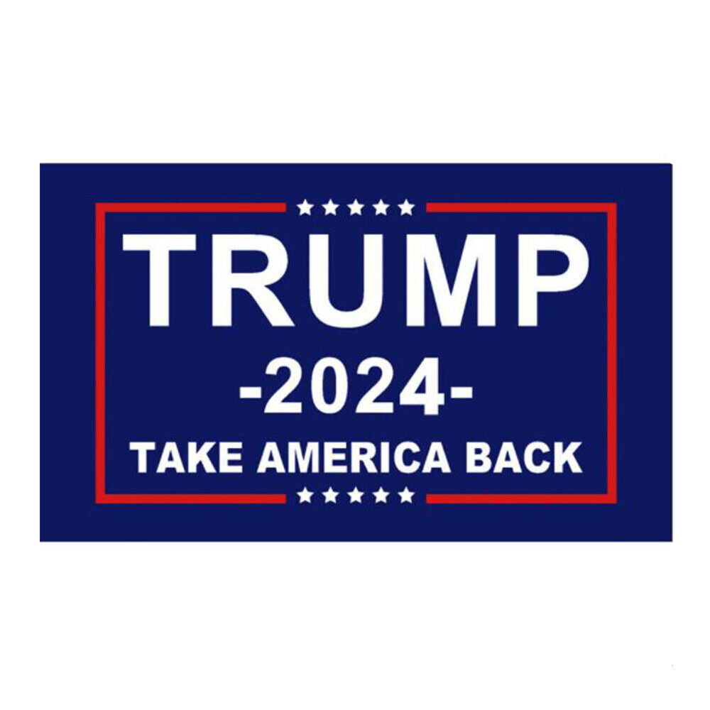 3X5' 2024 President Donald Trump Flag Take America Back save USA Again Banner