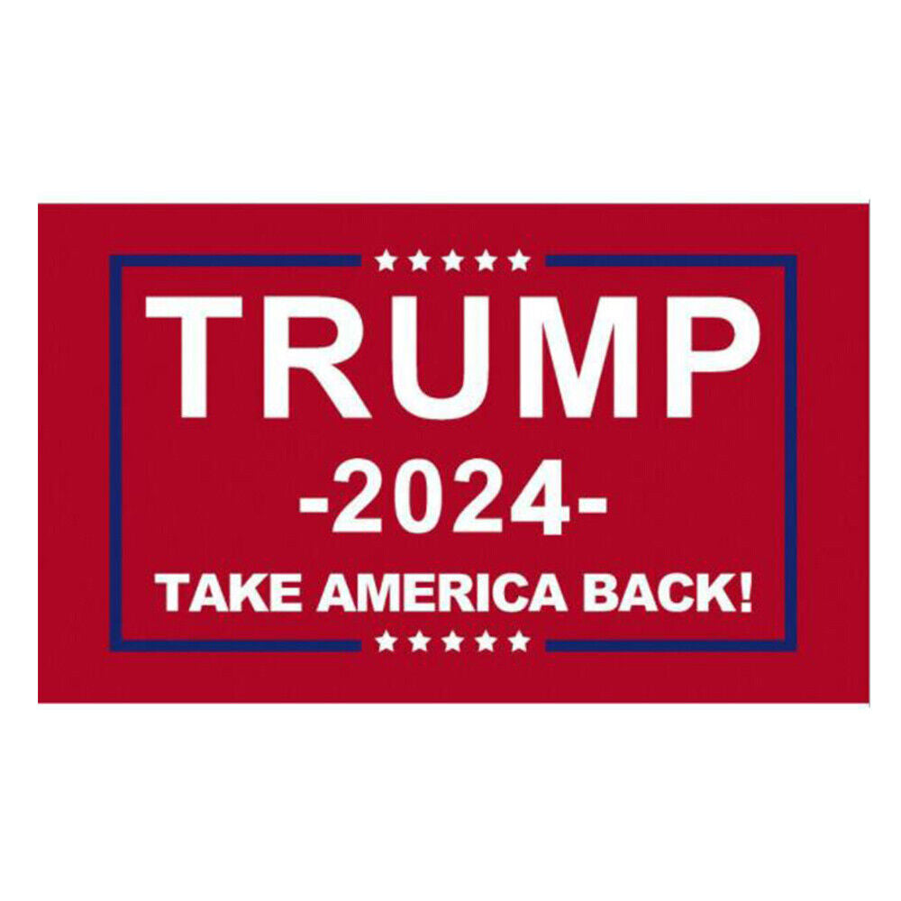 3X5' 2024 President Donald Trump Flag Take America Back save USA Again Banner