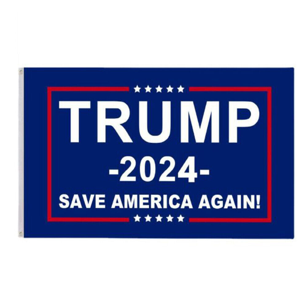 3X5' 2024 President Donald Trump Flag Take America Back save USA Again Banner