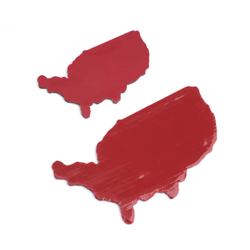 Automobile Motorcycle Exterior Accessories United States of America USA National Flag Aluminum Alloy Car Stickers