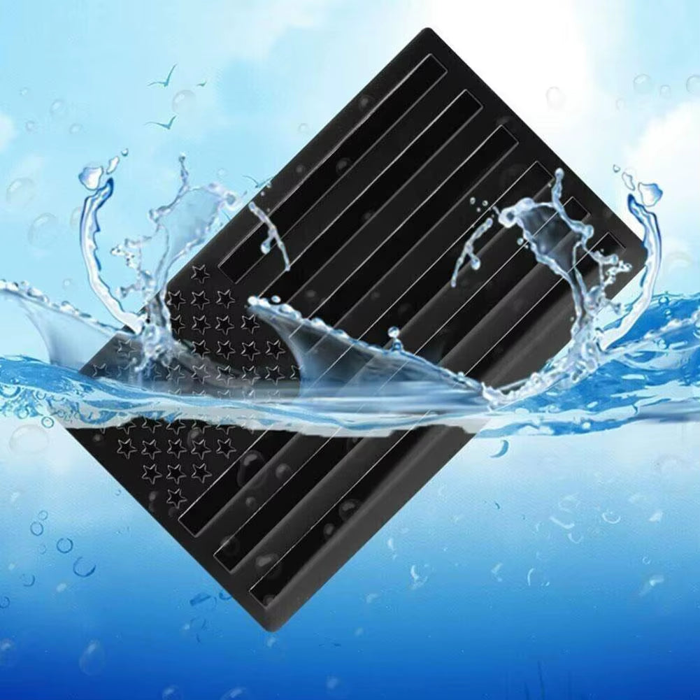 2Pcs Metal USA American Flag Car Tuning Emblem Badge Motorcycle Sticker Fairing Car Accessories Parts Aluminum Alloy