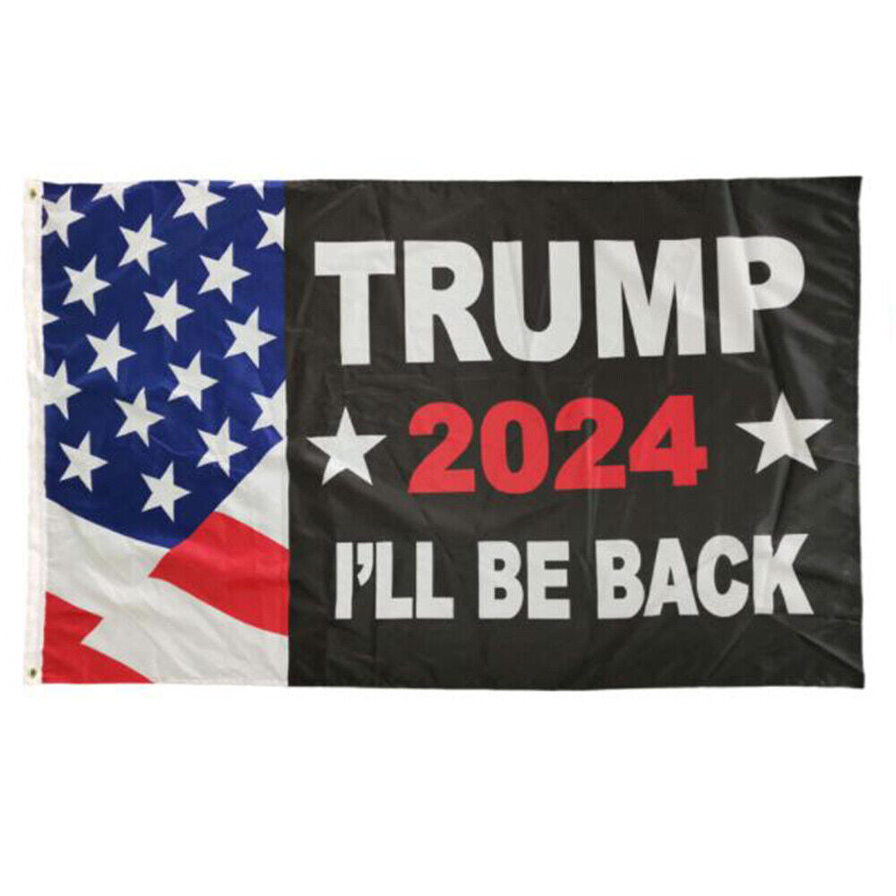 3X5' 2024 President Donald Trump Flag Take America Back save USA Again Banner